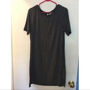 Striped tshirt dress